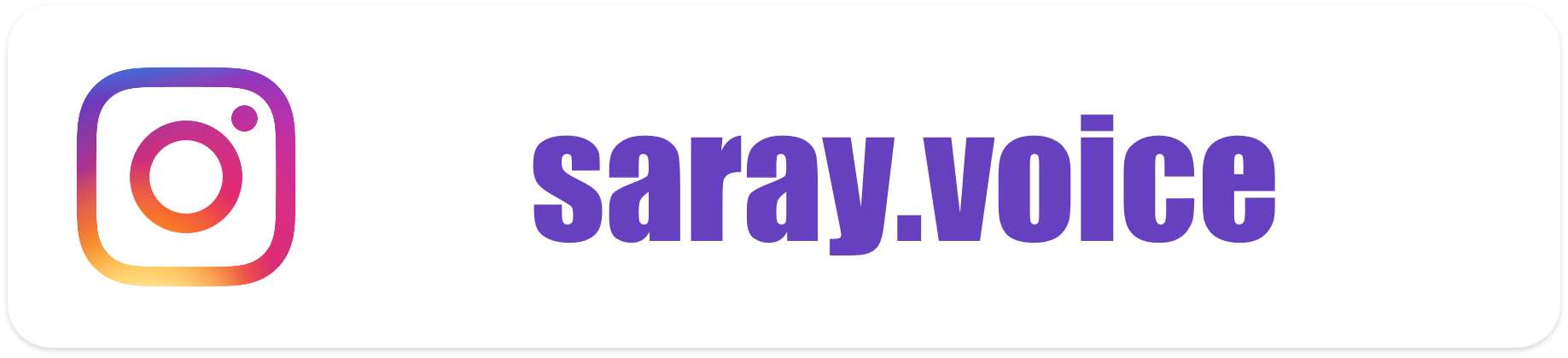 sarayのインスタグラム